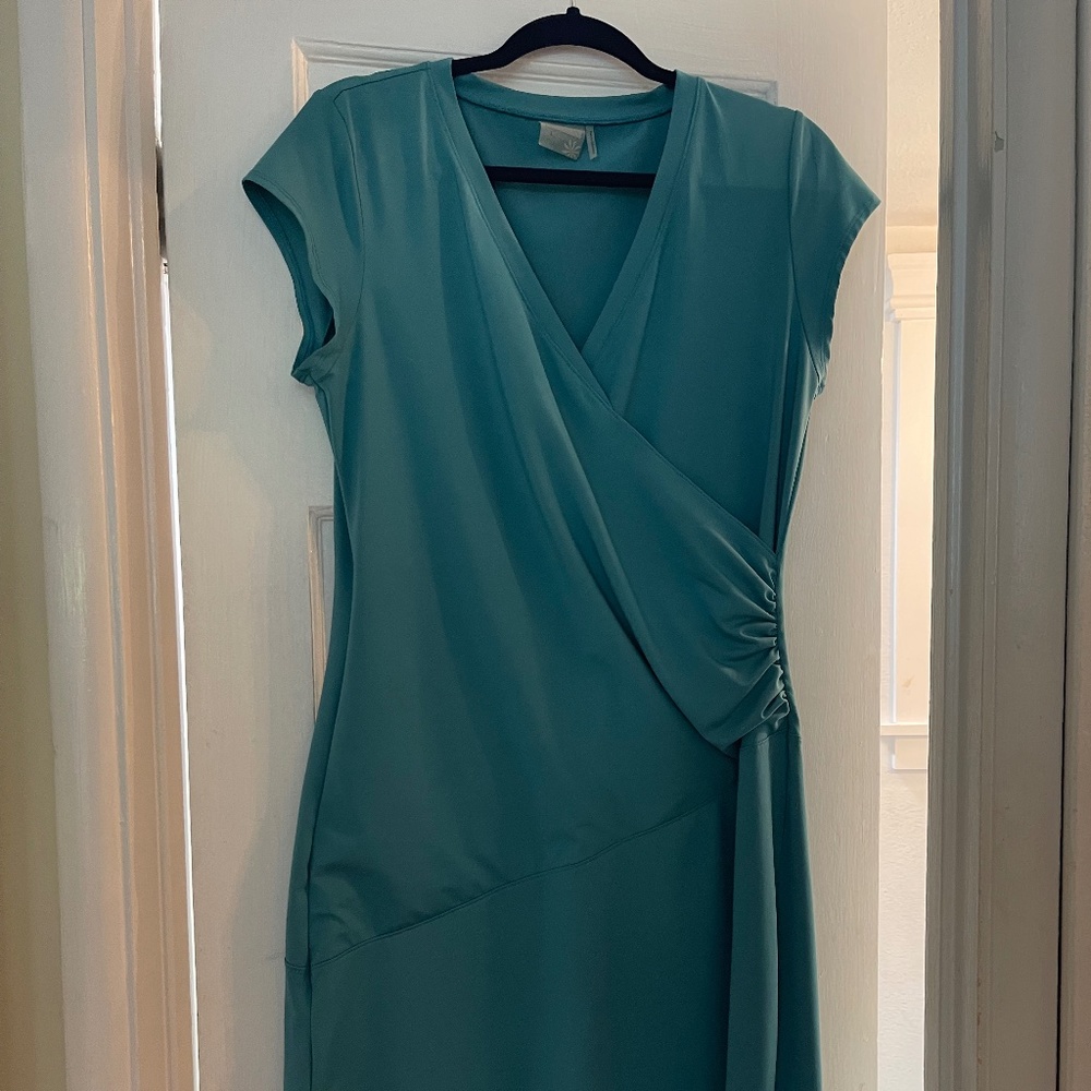Athletea Teal Midi Dress
